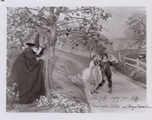 Lot #848  Wizard of Oz: Margaret Hamilton - Image 1
