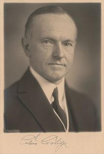 Lot #214 Calvin Coolidge - Image 1