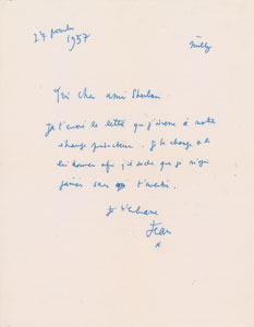 Lot #626 Jean Cocteau - Image 1