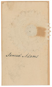 Lot #301 Samuel Adams - Image 1