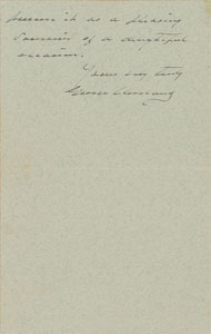 Lot #199 Grover Cleveland - Image 2