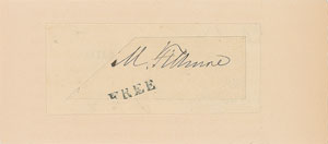 Lot #270 Millard Fillmore - Image 1