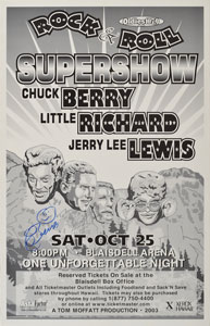 Lot #713 Chuck Berry and Jerry Lee Lewis