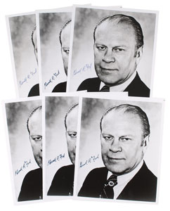 Lot #272 Gerald Ford - Image 1