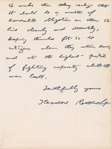Lot #44 Theodore Roosevelt - Image 2
