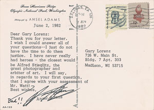 Lot #500 Ansel Adams - Image 1