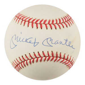 Lot #884 Mickey Mantle
