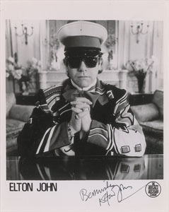 Lot #730 Elton John