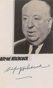 Lot #806 Alfred Hitchcock - Image 1