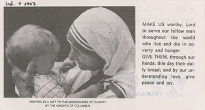 Lot #353  Mother Teresa - Image 2