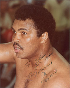 Lot #870 Muhammad Ali - Image 1