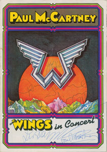 Lot #686 Paul McCartney and Wings