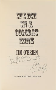 Lot #640 Tim O'Brien - Image 1