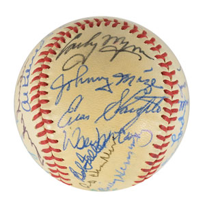 Lot #873  Baseball Hall of Famers - Image 6