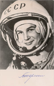Lot #498 Valentina Tereshkova - Image 1