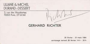 Lot #549 Gerhard Richter - Image 1