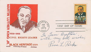 Lot #438 Rosa Parks - Image 1