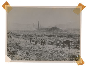 Lot #87  Nagasaki Original Photograph of Ruination by Yosuke Yamahata - Image 1