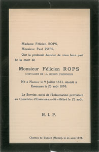 Lot #527 Félicien Rops - Image 3