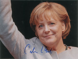 Lot #434 Angela Merkel - Image 1