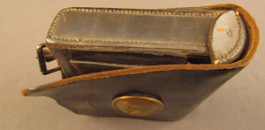 Lot #135  Civil War 1861 Cartridge Box by Decrow of Bangor, Maine - Image 4