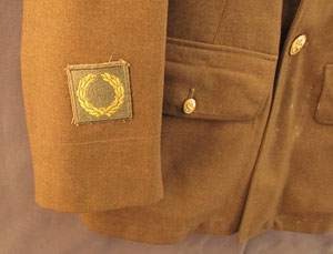 Lot #146  WWII US Army Enlisted Man's Service Jacket - Image 9