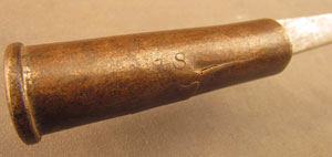 Lot #133  Revolutionary War British Dragoon Bayonet - Image 3