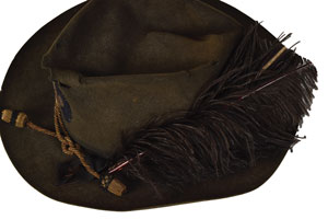Lot #142  Civil War 2nd Massachusetts Veteran's Slouch Hat - Image 3