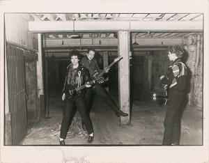 Lot #7389 The Clash Oversized Photograph - Image 1