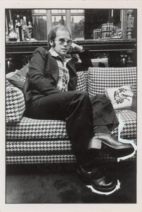 Lot #7246 Elton John Oversized Photograph - Image 1