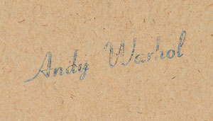 Lot #5519 Andy Warhol Signed Original 'Cow' Screenprint on Kellogg's Cereal Box - Image 4