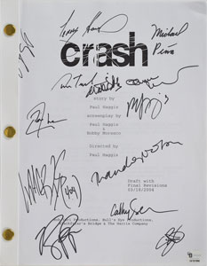 Lot #5419  Crash Signed Script - Image 1