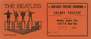 Lot #5025  Beatles Tickets - Image 2