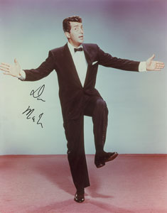 Lot #5334 Dean Martin Signed Photograph - Image 1