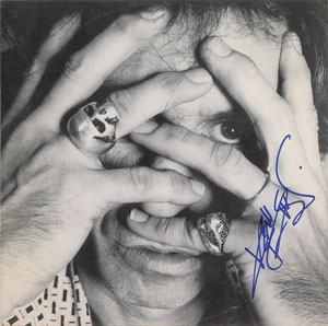 Lot #2117 Keith Richards Signed Album Sleeve