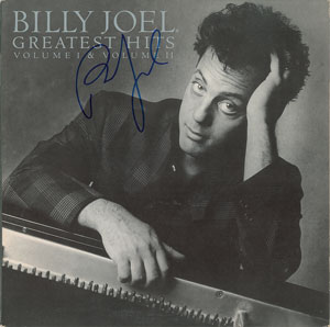 Lot #5225 Billy Joel Signed Album - Image 1