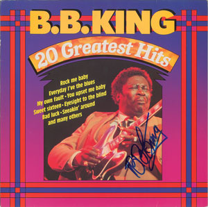 Lot #5118 B. B. King Signed Album - Image 1