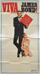 Lot #5381  James Bond Poster for Viva James Bond! - Image 1