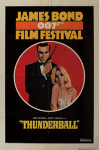 Lot #5382  James Bond Poster for The 1975 James Bond Film Festival - Image 1