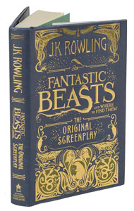 Lot #5384 J. K. Rowling Signed 'Fantastic Beasts and Where to Find Them' US Book - Image 2
