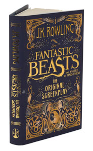 Lot #5383 J. K. Rowling Signed 'Fantastic Beasts and Where to Find Them' UK Book - Image 3