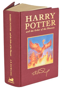 Lot #5388 J. K. Rowling Signed Complete 'Harry Potter' Deluxe Book Set - Image 9
