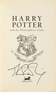 Lot #5388 J. K. Rowling Signed Complete 'Harry Potter' Deluxe Book Set - Image 12