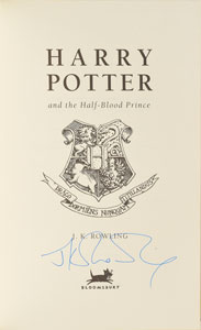 Lot #5388 J. K. Rowling Signed Complete 'Harry Potter' Deluxe Book Set - Image 20