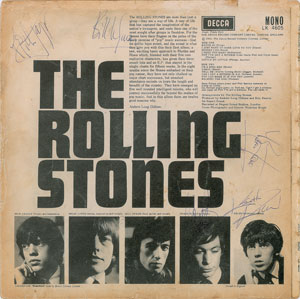 Lot #5087  Rolling Stones Signed Album