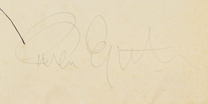 Lot #5027 Brian Epstein Signed Program - Image 2