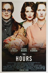 Lot #5430 The Hours Signed Poster - Image 1