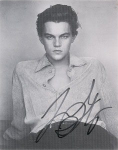 Lot #5420 Leonardo DiCaprio Signed Photograph - Image 1