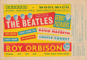 Lot #5011  Beatles 1963 Granada Cinema Handbill