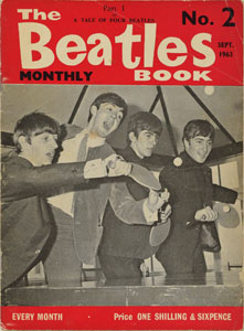 Lot #5057 Ringo Starr Signed 1963 Beatles Monthly Book - Image 2